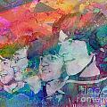 The Beatles Original Painting Print by Ryan Rock Artist The Beatles Original Painting Print by Ryan Rock Artist