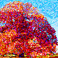 The Buddha Tree Painting by Mandy Budan The Buddha Tree Painting by Mandy Budan