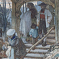 The Christening Gate In Lausanne, C.1861 by Matthijs Maris The Christening Gate In Lausanne, C.1861 by Matthijs Maris