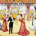 The Cliffords, Sword Swallowing Act Photograph by Science Source The Cliffords, Sword Swallowing Act Photograph by Science Source