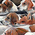 Fox Hunt Painting by Donna Tucker Fox Hunt Painting by Donna Tucker