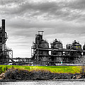 The Gasworks Park on Lake Union - Seattle Washignton Photograph by David Patterson