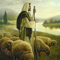 The Good Shepherd Painting by Greg Olsen The Good Shepherd Painting by Greg Olsen