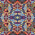 The Joy of Design Mandala Series Puzzle 1 Arrangement 1 Mixed Media by Helena Tiainen The Joy of Design Mandala Series Puzzle 1 Arrangement 1 Mixed Media by Helena Tiainen