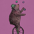 The Juggler Drawing by Eric Fan The Juggler Drawing by Eric Fan