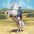 The Lone Ranger Painting by Dick Bobnick The Lone Ranger Painting by Dick Bobnick