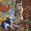 The Mad Sculptor Painting by James Lavott The Mad Sculptor Painting by James Lavott