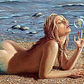 The Mermaids Friend Painting by John Silver The Mermaids Friend Painting by John Silver