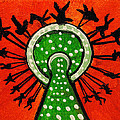 The Mini Swing Painting by Patricia Arroyo The Mini Swing Painting by Patricia Arroyo