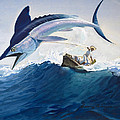 The Old Man and the Sea Painting by Harry G Seabright The Old Man and the Sea Painting by Harry G Seabright