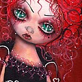 The Queen Painting by Abril Andrade The Queen Painting by Abril Andrade