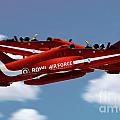 The Red Arrows Synchro Pair Digital Art by Airpower Art The Red Arrows Synchro Pair Digital Art by Airpower Art