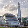 The Shard and City Hall by Chris Day The Shard and City Hall by Chris Day