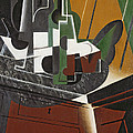 The Sideboard, 1917 Oil On Plywood by Juan Gris The Sideboard, 1917 Oil On Plywood by Juan Gris