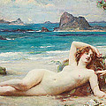 The Sirens Painting by Henrietta Rae The Sirens Painting by Henrietta Rae