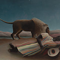 The Sleeping Gypsy Painting by Henri Rousseau The Sleeping Gypsy Painting by Henri Rousseau
