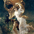 The Storm Painting by Pierre Auguste Cot The Storm Painting by Pierre Auguste Cot