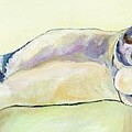 The Sunbather Painting by Pat Saunders-White The Sunbather Painting by Pat Saunders-White