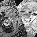The Traveler BW by VJ Lair