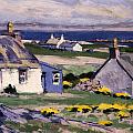 The Two Crofts by Francis Campbell Boileau Cadell The Two Crofts by Francis Campbell Boileau Cadell