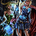 Thor And Loki by Pete Tapang Thor And Loki by Pete Tapang