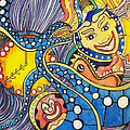 Tillies Funhouse design Painting by Patricia Arroyo Tillies Funhouse design Painting by Patricia Arroyo