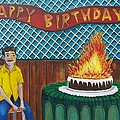 Tillies Last Birthday Party Painting by Patricia Arroyo Tillies Last Birthday Party Painting by Patricia Arroyo