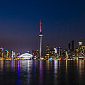 Toronto Skyline at Night #2 Photograph by Laura Tucker