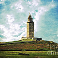 Tower Of Hercules La Coruna by Mary Machare Tower Of Hercules La Coruna by Mary Machare
