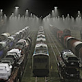 Trainsets Photograph by Leif L?ndal