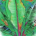 Tropical Foliage Painting by Kirt Tisdale Tropical Foliage Painting by Kirt Tisdale