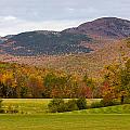 Tumbledown Mountain in the Fall Photograph by Benjamin Williamson