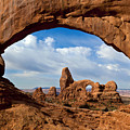 Turret Arch Through North Window Arch Photograph by Erik Joosten Turret Arch Through North Window Arch Photograph by Erik Joosten