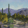The Serene Desert Painting by Maria Hunt The Serene Desert Painting by Maria Hunt