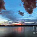 Twilight on Lake Lanier Photograph by Bernd Laeschke