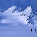 Two Skiers Ski Tour And Explore by Jimmy Chin Two Skiers Ski Tour And Explore by Jimmy Chin