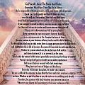 Typography Art Desiderata Poem On Stairway To Heaven Wood Print by ...