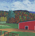 Undermountain Autumn Pastel by Anne Katzeff Undermountain Autumn Pastel by Anne Katzeff