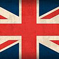 United Kingdom Union Jack England Britain Flag Vintage Distressed Finish Mixed Media by Design Turnpike United Kingdom Union Jack England Britain Flag Vintage Distressed Finish Mixed Media by Design Turnpike