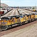 Up8845 Eastbound On The Main Line by Jim Thompson Up8845 Eastbound On The Main Line by Jim Thompson