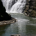 Upper Falls Letchworth State Park by Christiane Schulze Art And Photography Upper Falls Letchworth State Park by Christiane Schulze Art And Photography