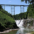 Upper Falls Of The Genesee River by Christiane Schulze Art And Photography Upper Falls Of The Genesee River by Christiane Schulze Art And Photography