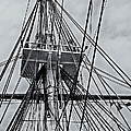 USS Constitution Mast Photograph by Susan Candelario USS Constitution Mast Photograph by Susan Candelario
