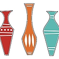 Vases Digital Art by Donna Mibus Vases Digital Art by Donna Mibus