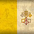Vatican City Flag Vintage Distressed Finish Mixed Media by Design Turnpike Vatican City Flag Vintage Distressed Finish Mixed Media by Design Turnpike