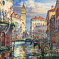 Venice before sunset Painting by Maria Rabinky Venice before sunset Painting by Maria Rabinky