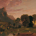 View Near Sherburne Chenango County. New York by Jasper Francis Cropsey View Near Sherburne Chenango County. New York by Jasper Francis Cropsey