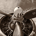 Vintage B-17 Photograph by Adam Romanowicz Vintage B-17 Photograph by Adam Romanowicz