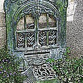 Vintage Garden Grate by HEVi FineArt