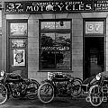 Vintage Motorcycle Dealership Photograph by Jon Neidert Vintage Motorcycle Dealership Photograph by Jon Neidert